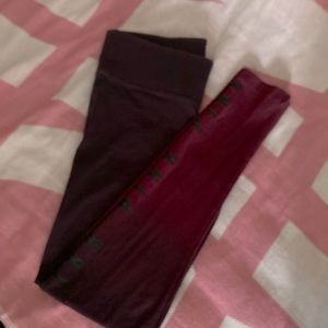 VS PINK ombre leggings!